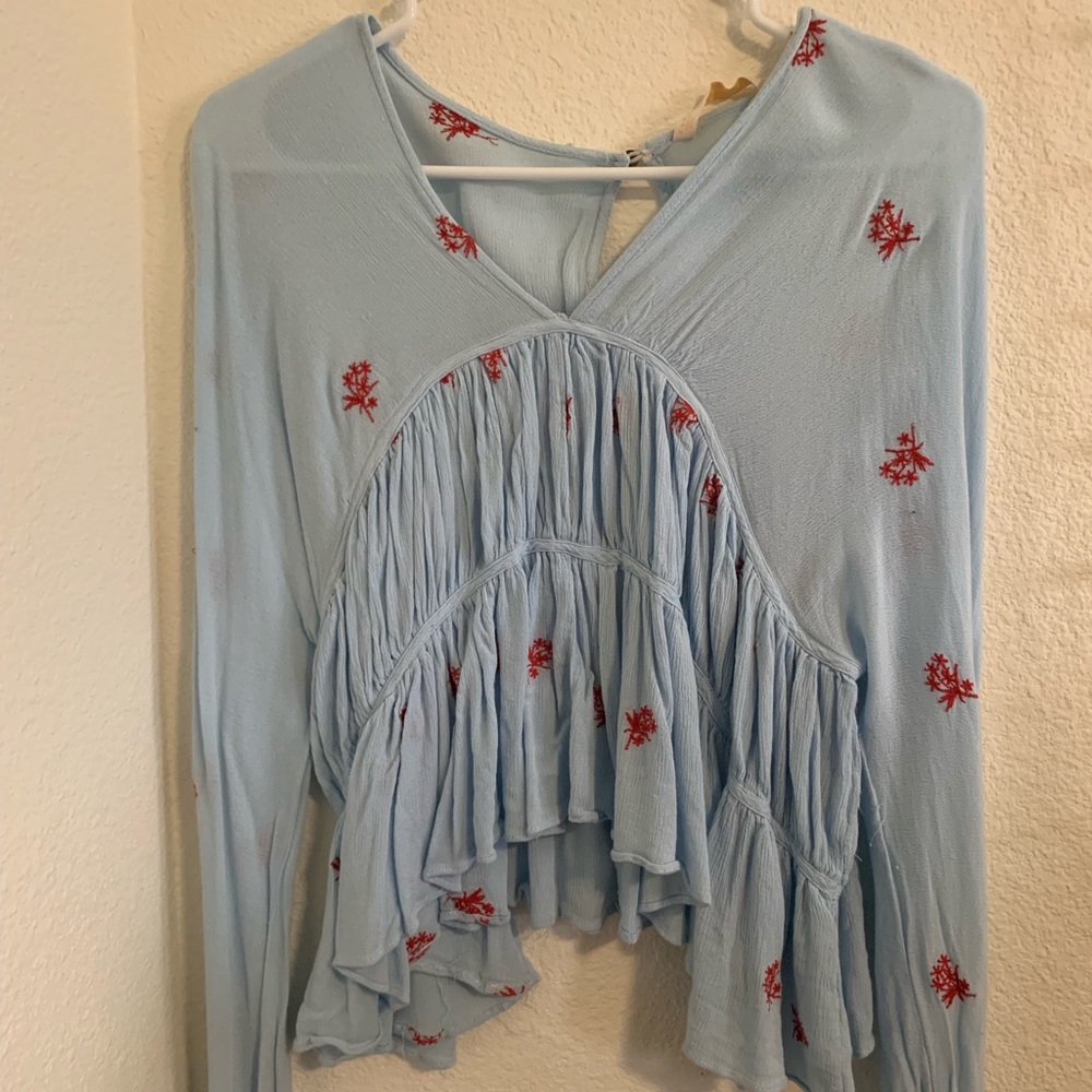 NWOT Zara Ruched Top